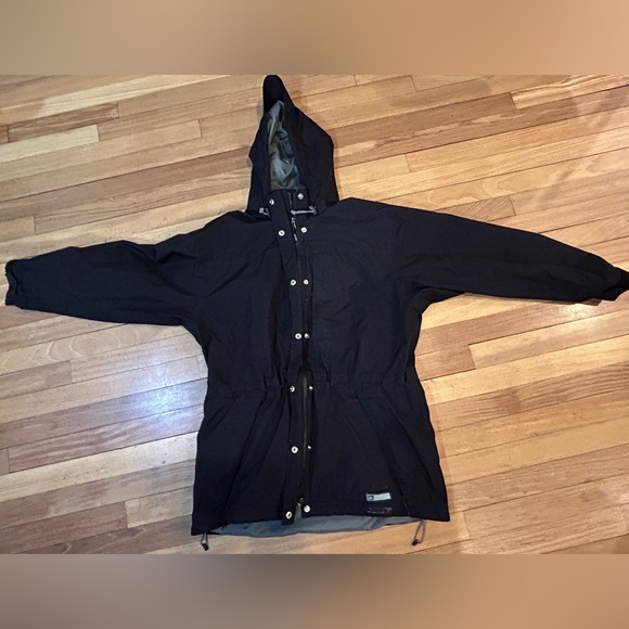 REI Womens E1 Element Hooded Outdoor Jacket Black Size Large P3-15 - Picture 2 of 11
